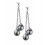 Boucles d'oreilles BO CHAINETTE 4P