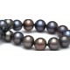 Bracelet Déborah en perles d'eau douce noires